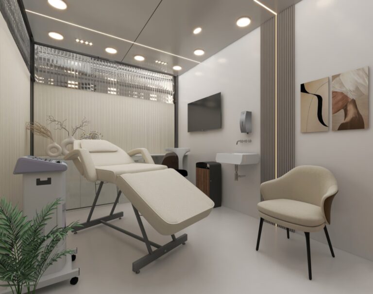beauty therapy room